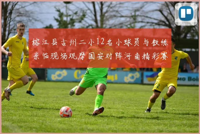 榕江县古州二小12名小球员与教练亲临现场观摩国安对阵河南精彩赛事